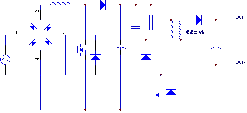 LED driver power stage