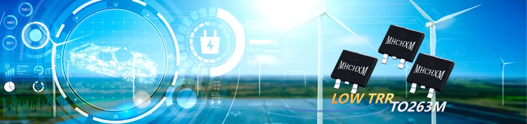 Low-trr fast-recovery diode in TO-263M